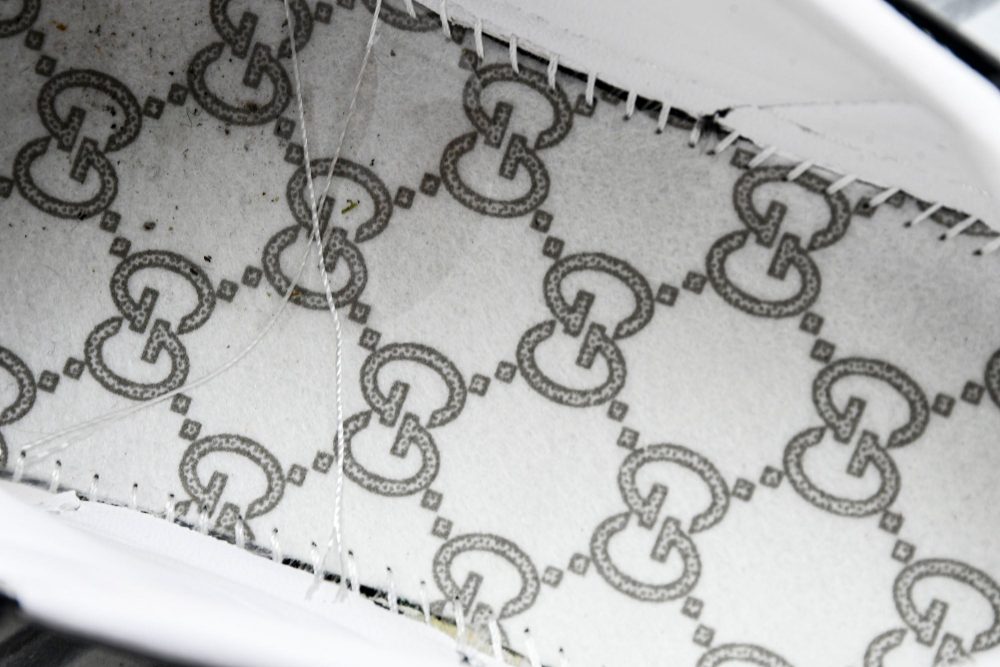 Guссi Ace Web 'Glossy Black Monogram' - Image 15