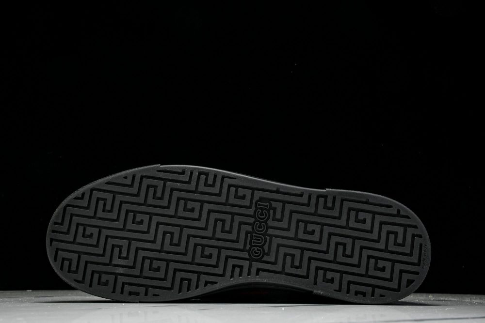 Guссi Ace Web 'Glossy Black Monogram' - Image 5