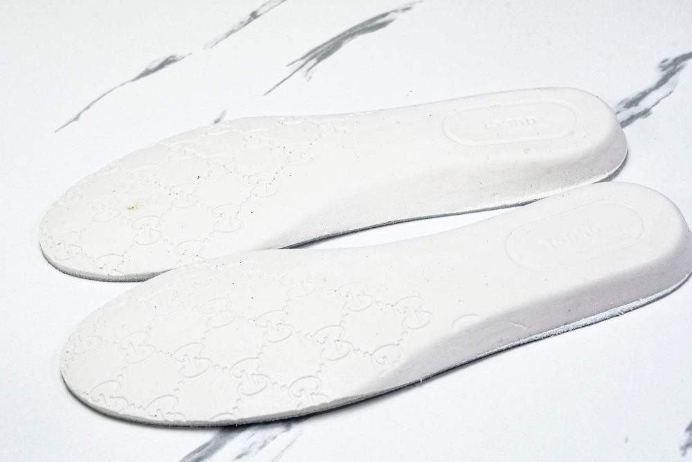 Guссi Ace Web 'Embossed Beige Monogram' - Image 18