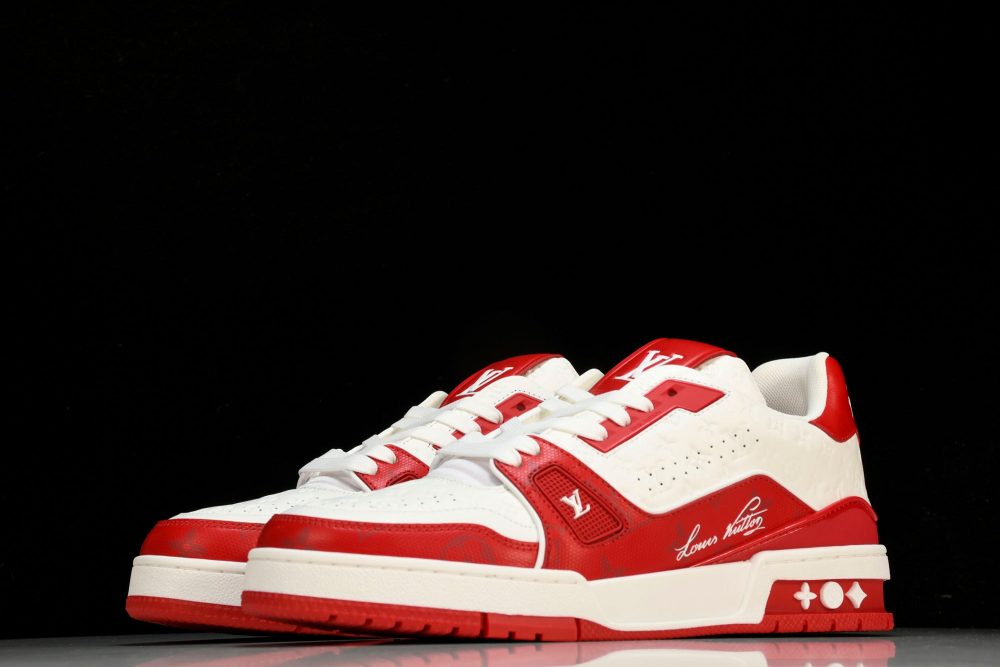 Louis Vuittоп Trainer Low 'Signature Red' - Image 2
