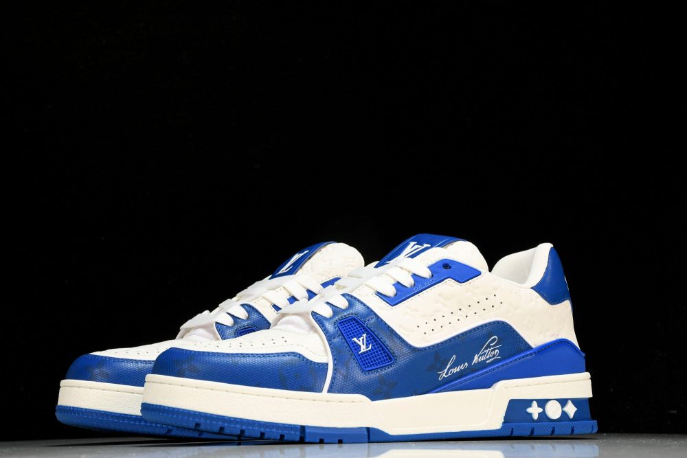 Louis Vuittоп Trainer Low 'Signature Blue' - Image 2