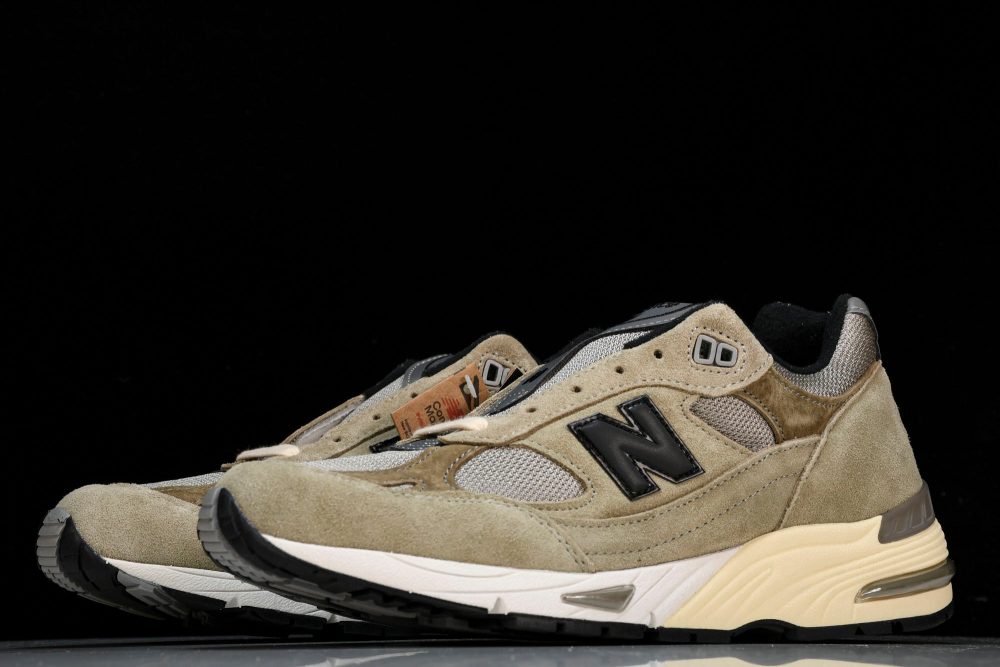 NB 991 x JJJJound MiUK 'Grey Olive' - Image 2