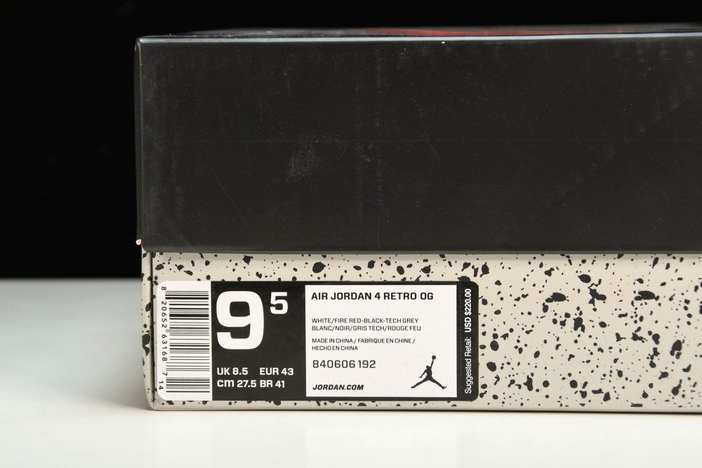 AJ4 Retro OG 'White Cement' - Image 30