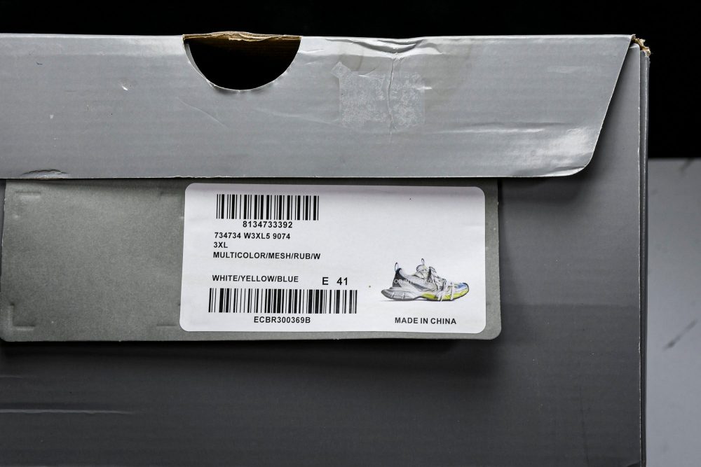 3XL Sneaker 'White Yellow Blue' - Image 29