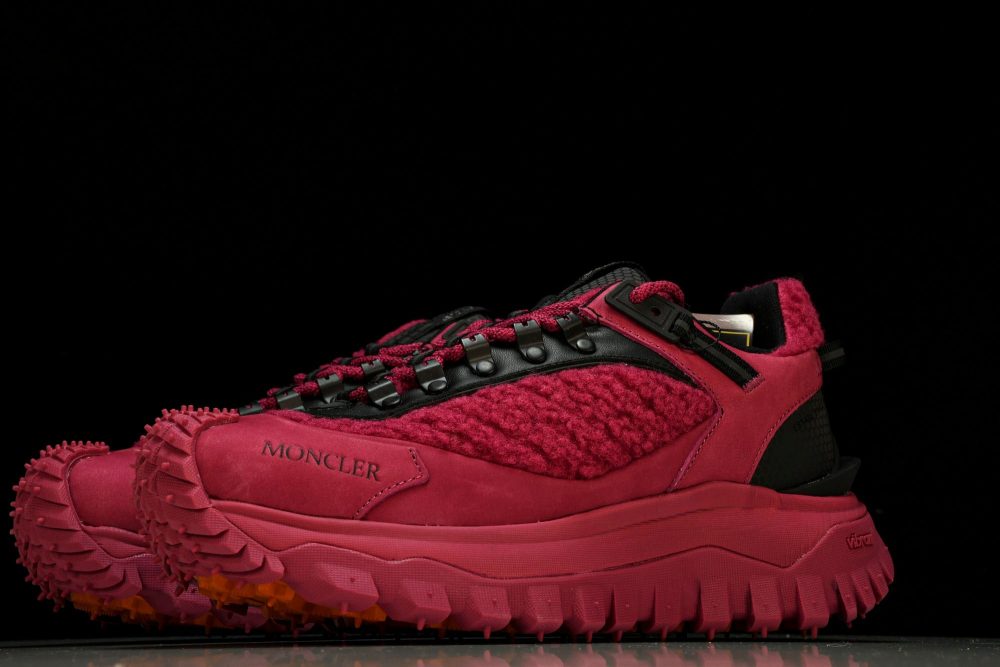 Moncler Trailgrip GTX 'Fuchsia Red Fur' - Image 2