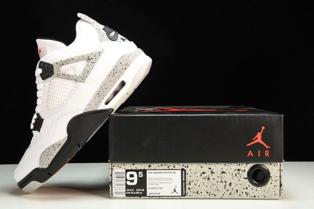AJ4 Retro OG 'White Cement' - Image 27