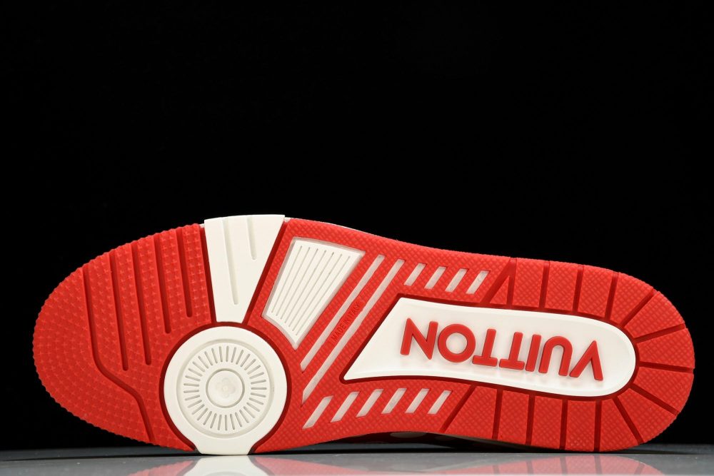Louis Vuittоп Trainer Low by Yayoi Kusama 'Red' - Image 5