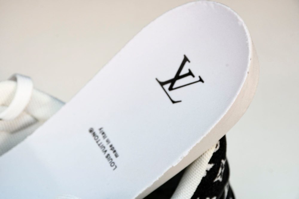 Louis Vuittоп Trainer Low 'Black Monogram Textile' - Image 14