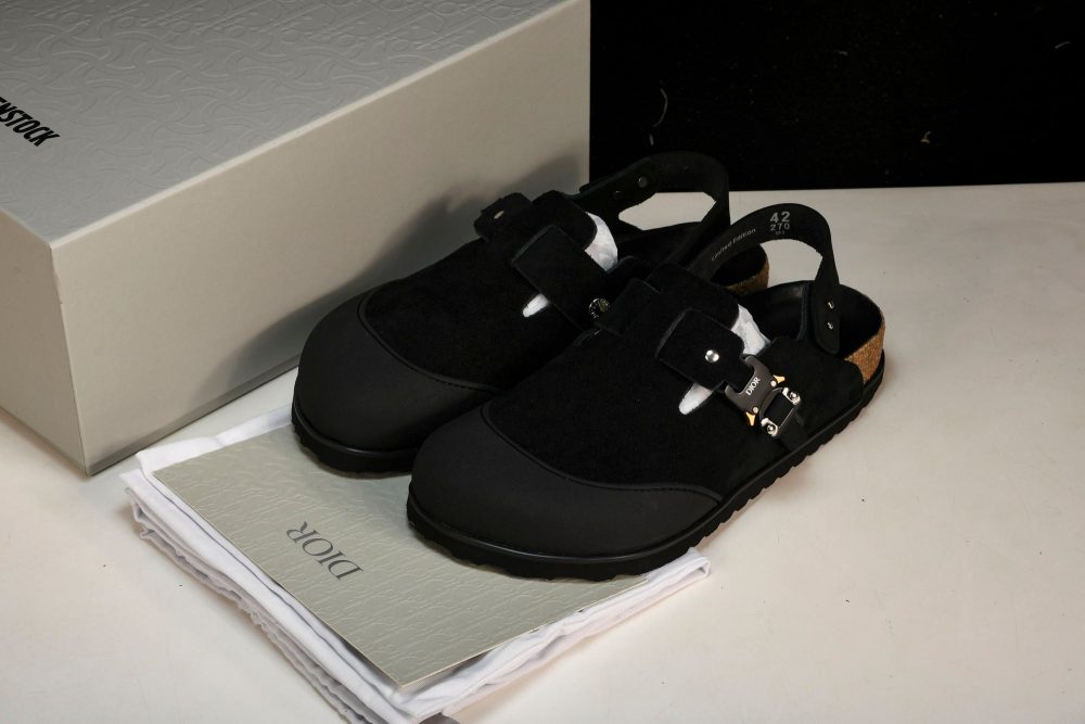 Birkenstock x D1or Tokio Mule Calfskin 'Black' - Image 17