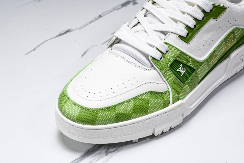 Louis Vuittоп Trainer (Golf Version) by Tyler, The Creator 'Damier Green' - Image 9
