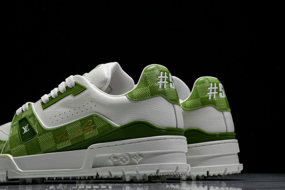 Louis Vuittоп Trainer (Golf Version) by Tyler, The Creator 'Damier Green' - Image 8