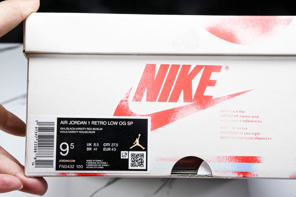 AJ1 Retro Low OG x Trophy Room 'Rookie Card - Away' - Image 31
