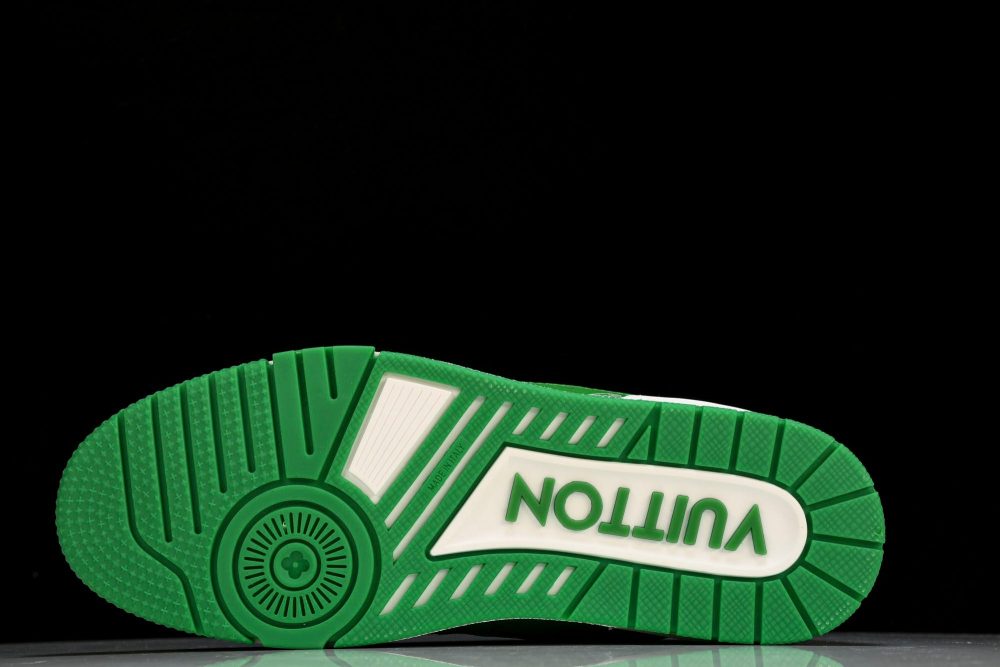 Louis Vuittоп Trainer Low 'Signature Green' - Image 5