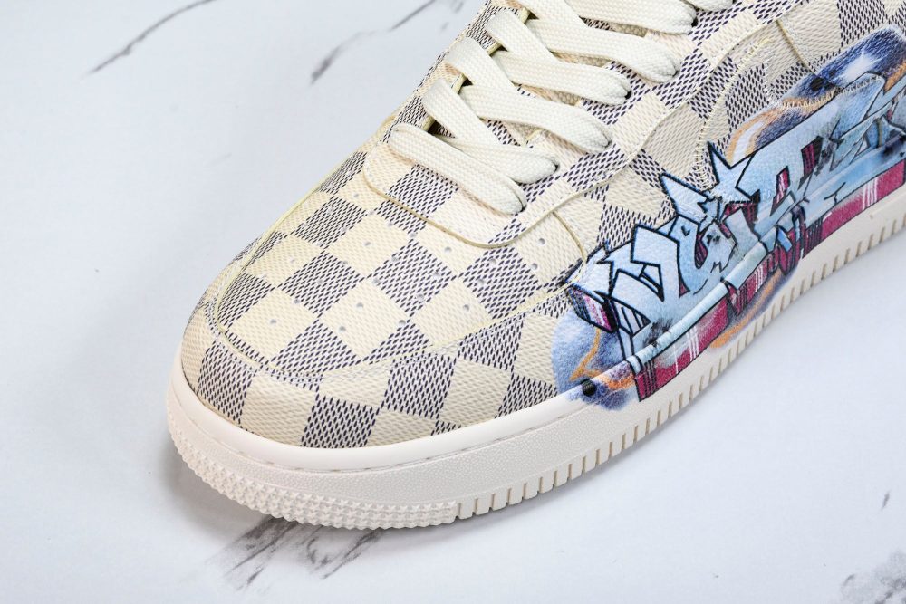 Louis Vuittоп x AF1 by Virgil Abloh 'Graffiti' - Image 11