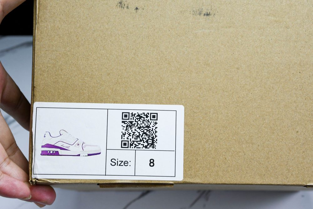 Louis Vuittоп Trainer Low 'Signature White Violet' - Image 29