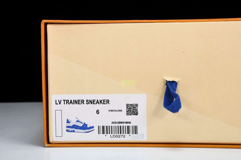 Louis Vuittоп Trainer Low 'Signature Blue' - Image 30