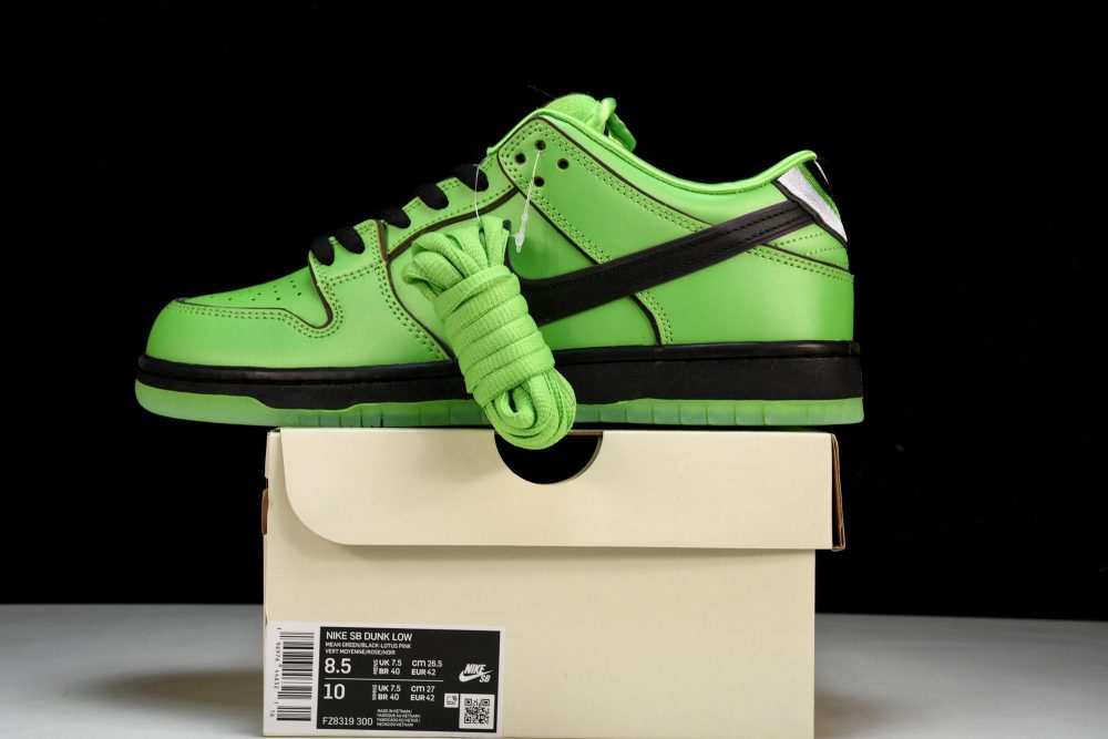 Powerpuff Girls x SB Dnk Low 'Buttercup' - Image 30