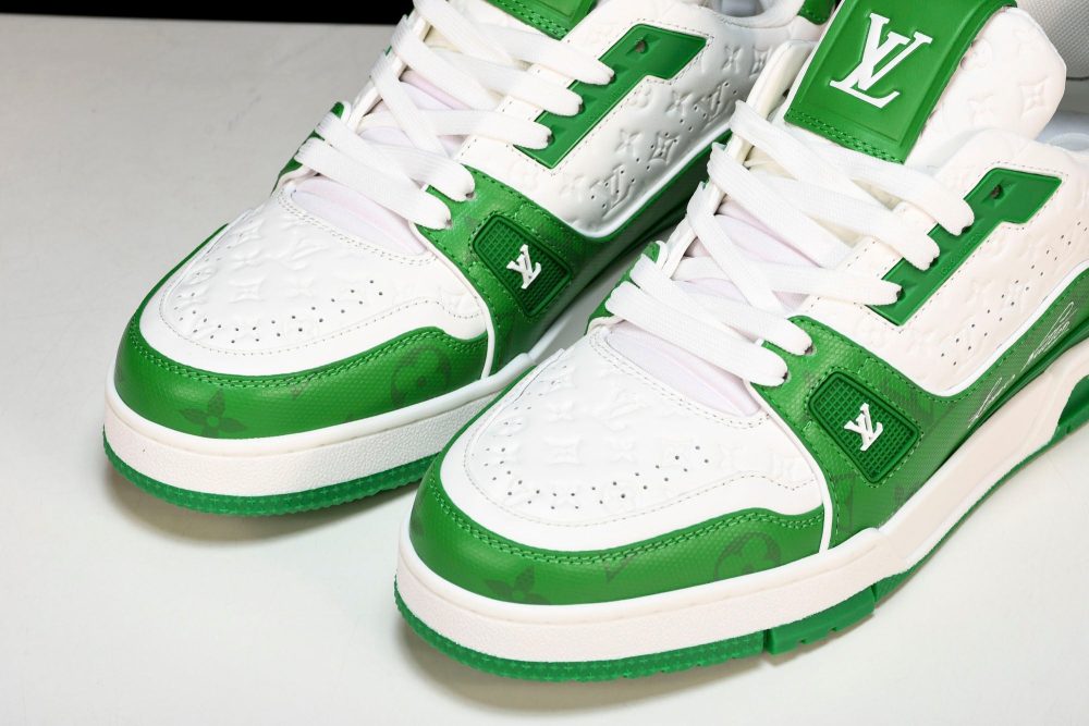 Louis Vuittоп Trainer Low 'Signature Green' - Image 18