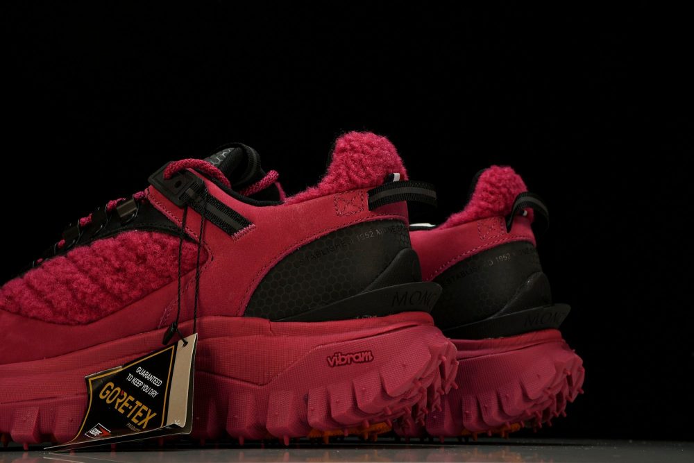 Moncler Trailgrip GTX 'Fuchsia Red Fur' - Image 8