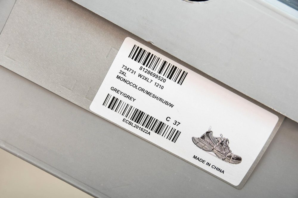 3XL Sneaker 'Grey' - Image 33