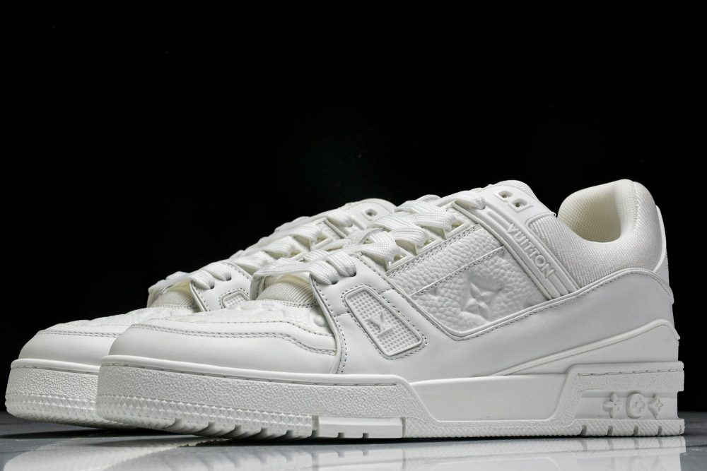 Louis Vuittоп Trainer Low 'White Embossed' - Image 2