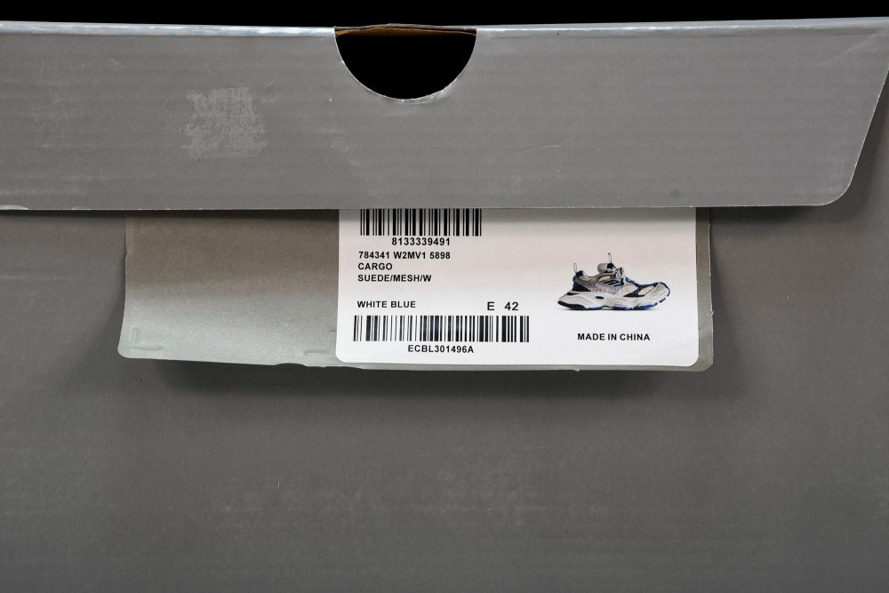 Cargo Sneaker 'White Blue' - Image 28