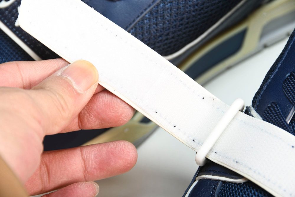 Louis Vuittоп Trainer Low Velcro Strap 'Navy Mesh' - Image 12