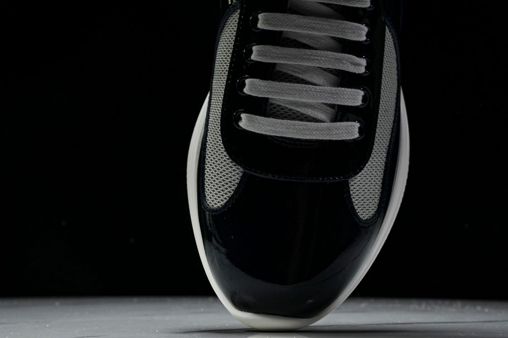 Prada America's Cup Sneaker 'Navy Blue Silver' - Image 6