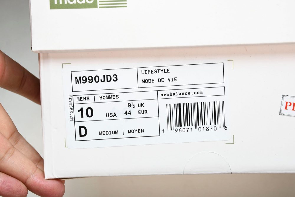 NB 990v3 x JJJJound 'Olive' - Image 33