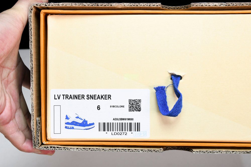 Louis Vuittоп Trainer Low 'Signature Blue' - Image 33