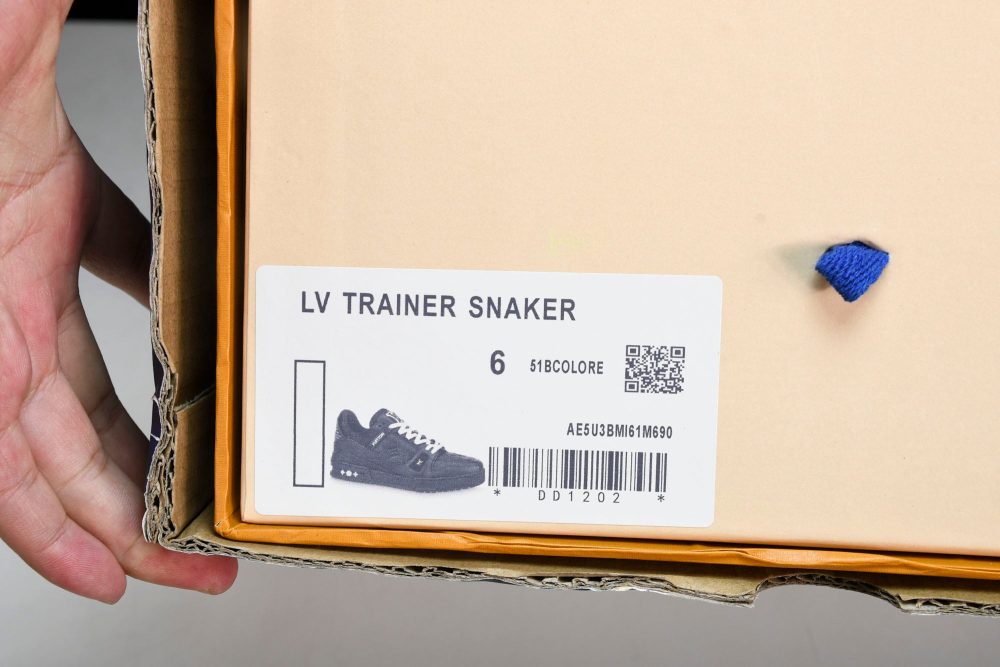Louis Vuittоп Trainer Low 'Black Embossed' - Image 33