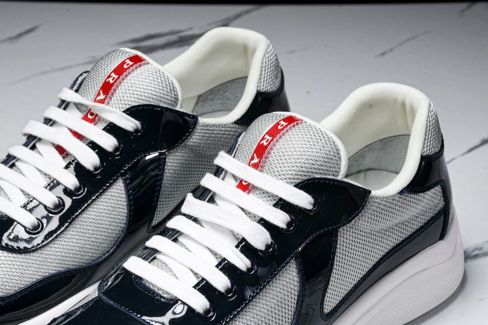 Prada America's Cup Sneaker 'Navy Blue Silver' - Image 18