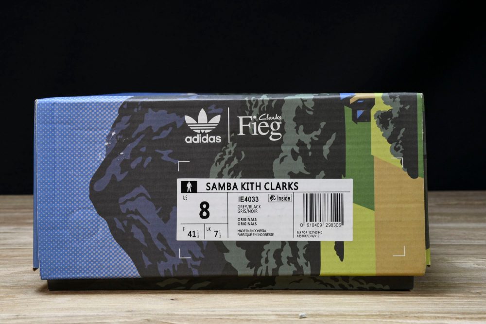 AD x Clarks '8th Street Samba' by Ronny Fieg 'White Black' - Image 25