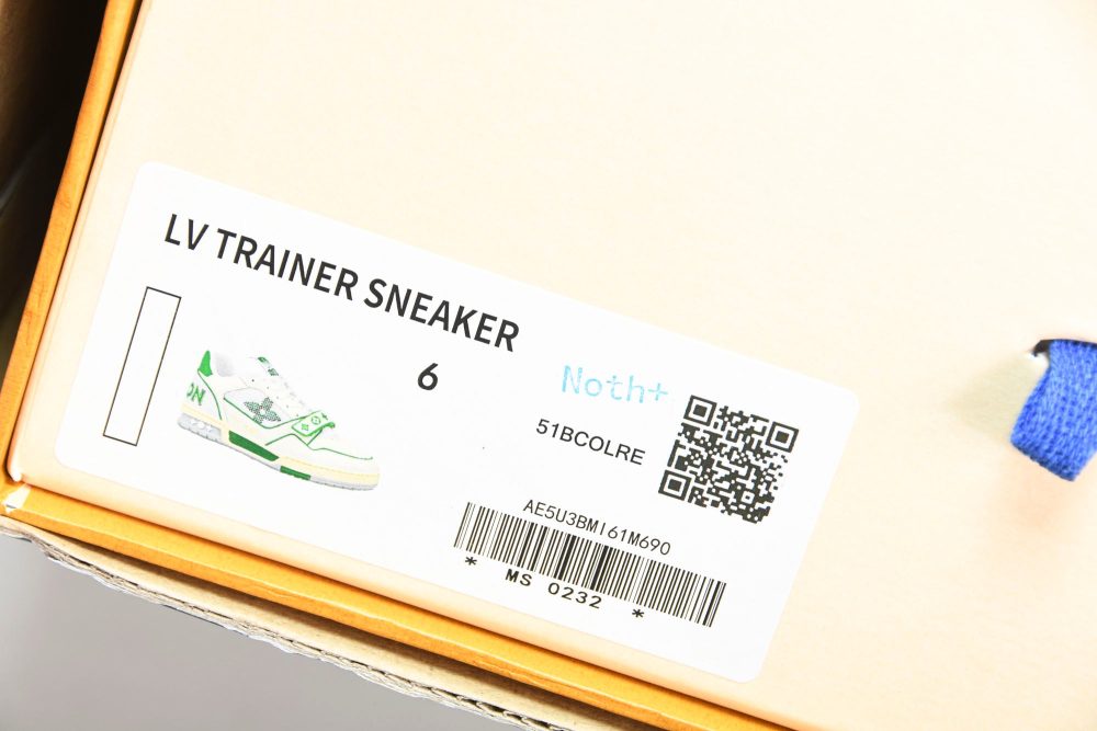 Louis Vuittоп Trainer Low Velcro Strap 'Green Mesh' - Image 35