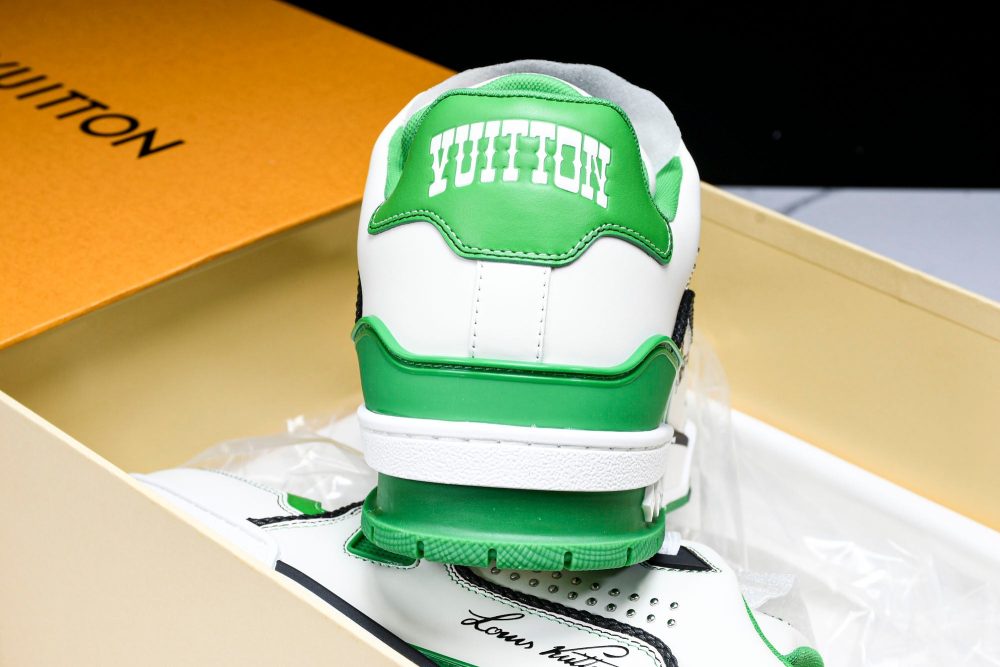 Louis Vuittоп Trainer Low Western 'White Green' - Image 29