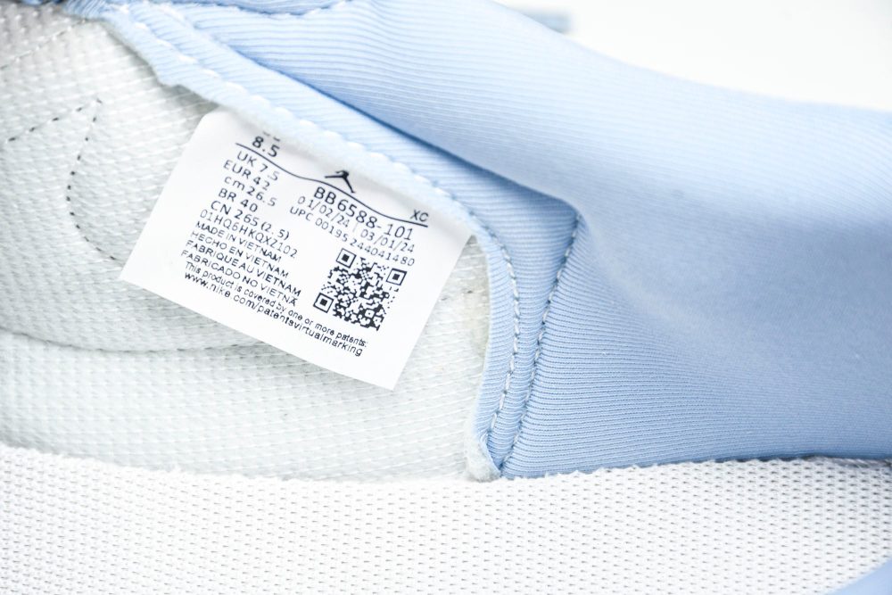 Travis Scott AJ1 Low x Stussy 'Blue' (Custom) - Image 13