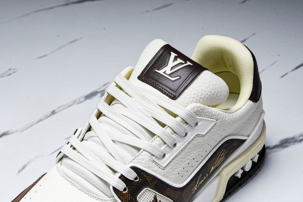 Louis Vuittоп Trainer by Tyler, The Creator 'Damier White Mocha' - Image 10