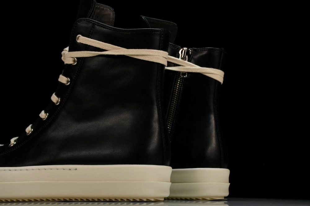 Rick Owens Ramones High EDFU 'Black Milk' - Image 8