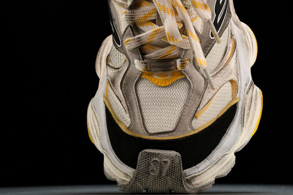 Cargo Sneaker 'White Yellow' - Image 6