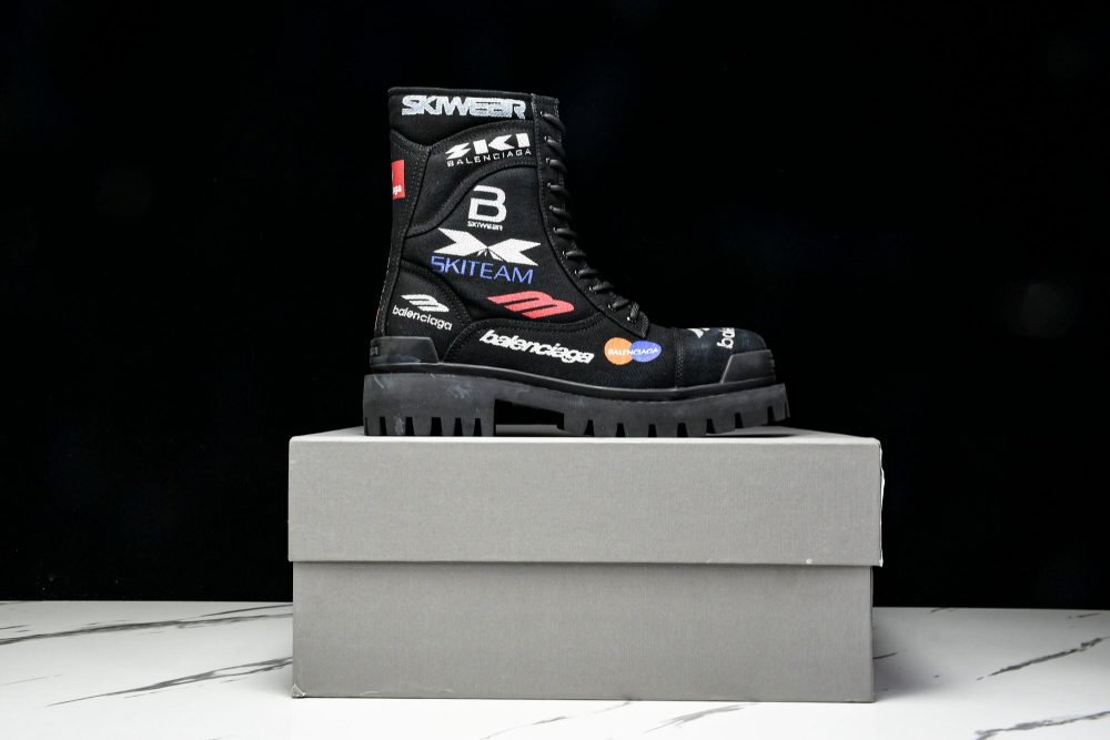 Вalenciaga Combat Strike Boot 'Black' - Image 19