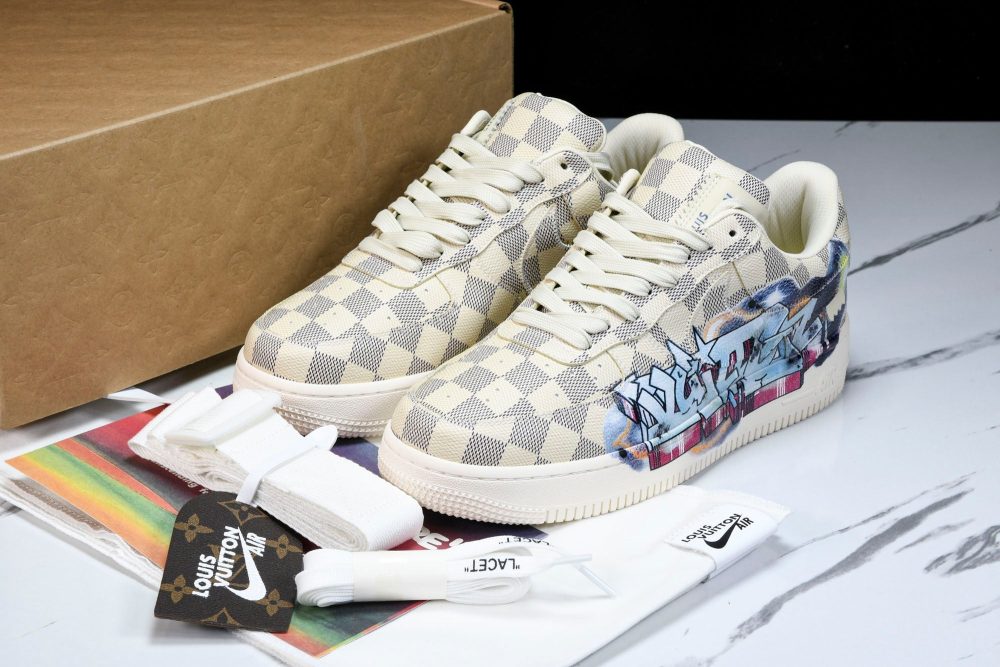Louis Vuittоп x AF1 by Virgil Abloh 'Graffiti' - Image 25