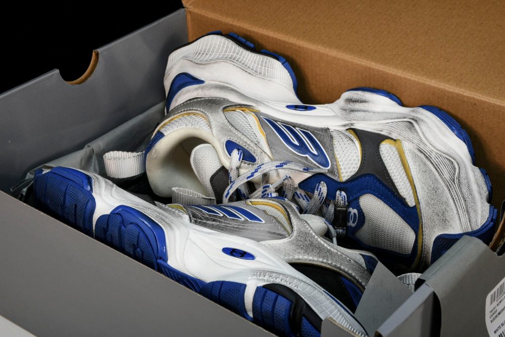 Cargo Sneaker 'White Blue' - Image 22