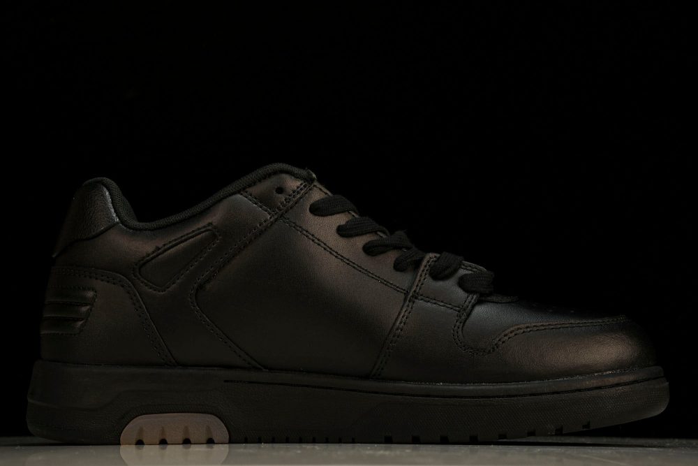Off-White Out Of Office OOO Low Top "For Walking" - Black White - Image 3