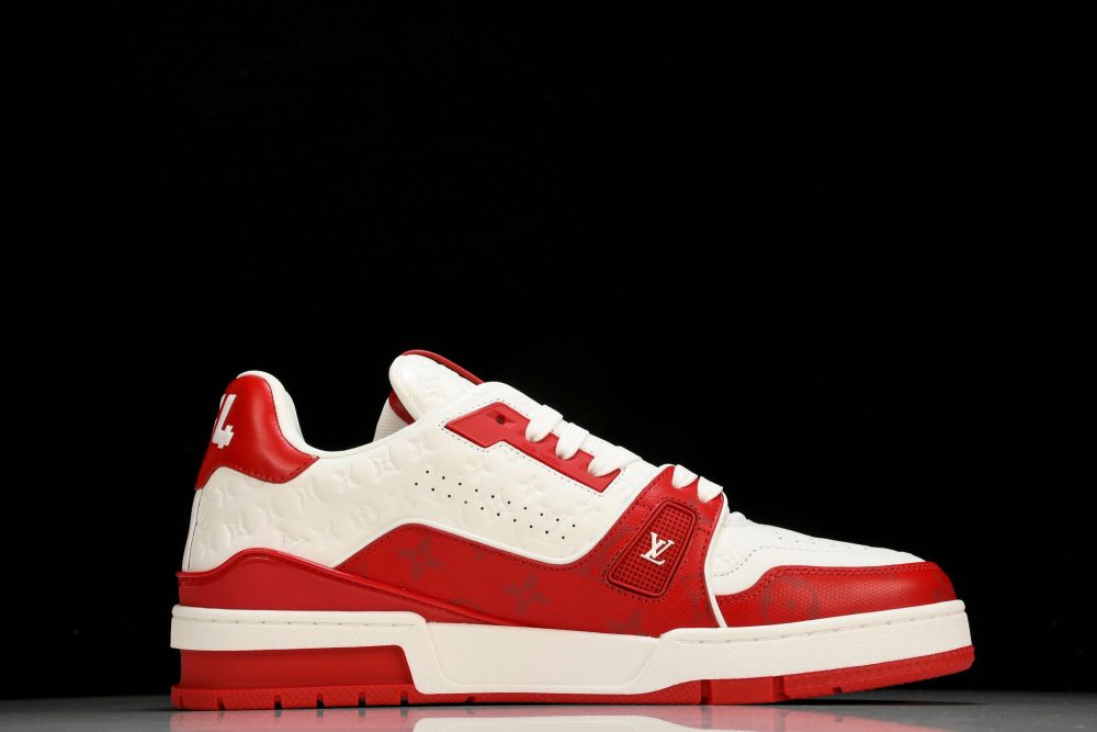 Louis Vuittоп Trainer Low 'Signature Red' - Image 3