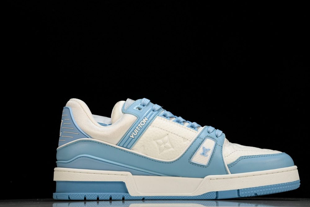 Louis Vuittоп Trainer Low 'White Sky Blue' - Image 3