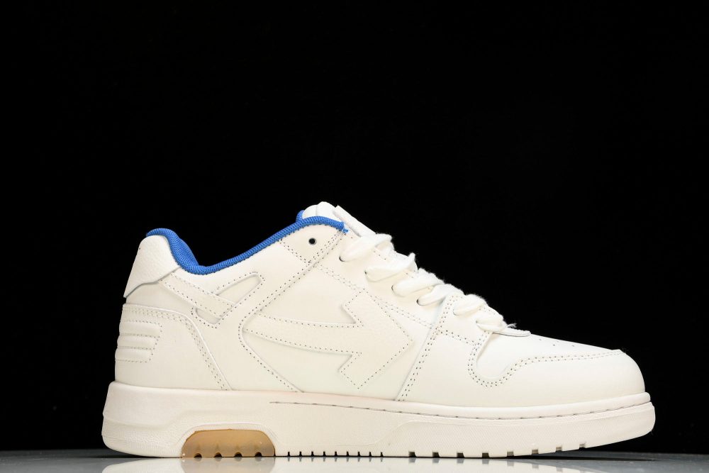 Off-White Out Of Office OOO Low Top "For Walking" - White Blue - Image 3