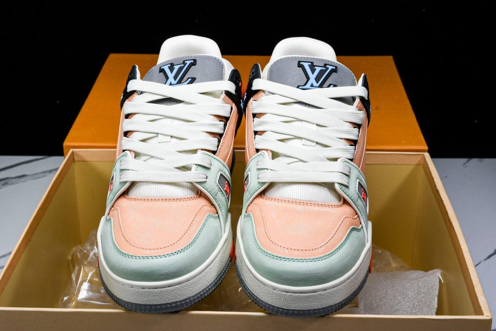 Louis Vuittоп Trainer Low 'Orange Multi' - Image 26