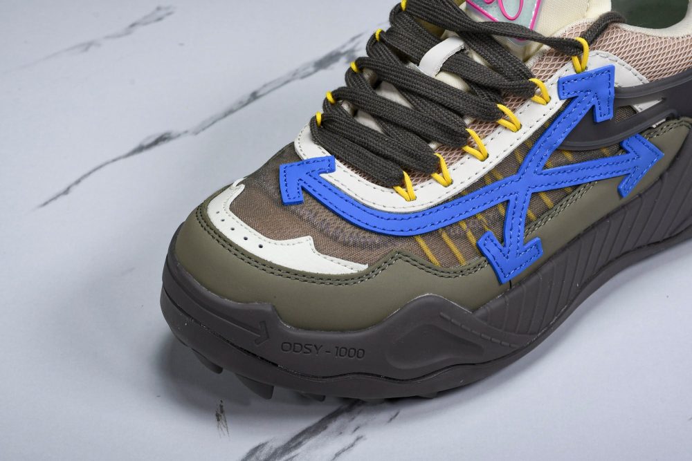 Off-White ODSY-1000 'Brown Grey Blue' - Image 4