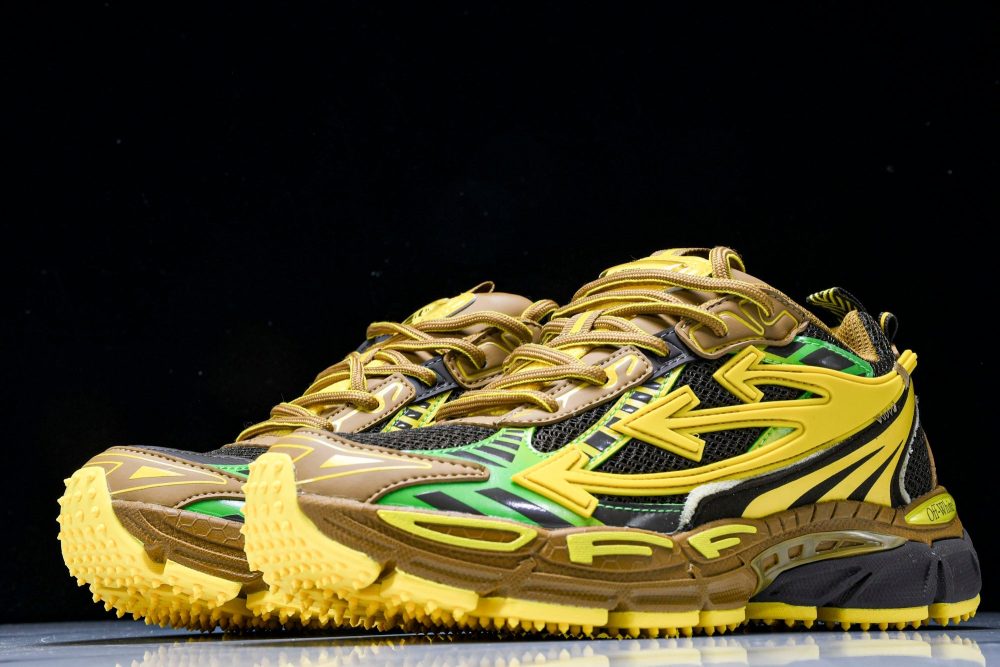 Off-White "Be Right Back" Sneaker 'Yellow Brown' - Image 2