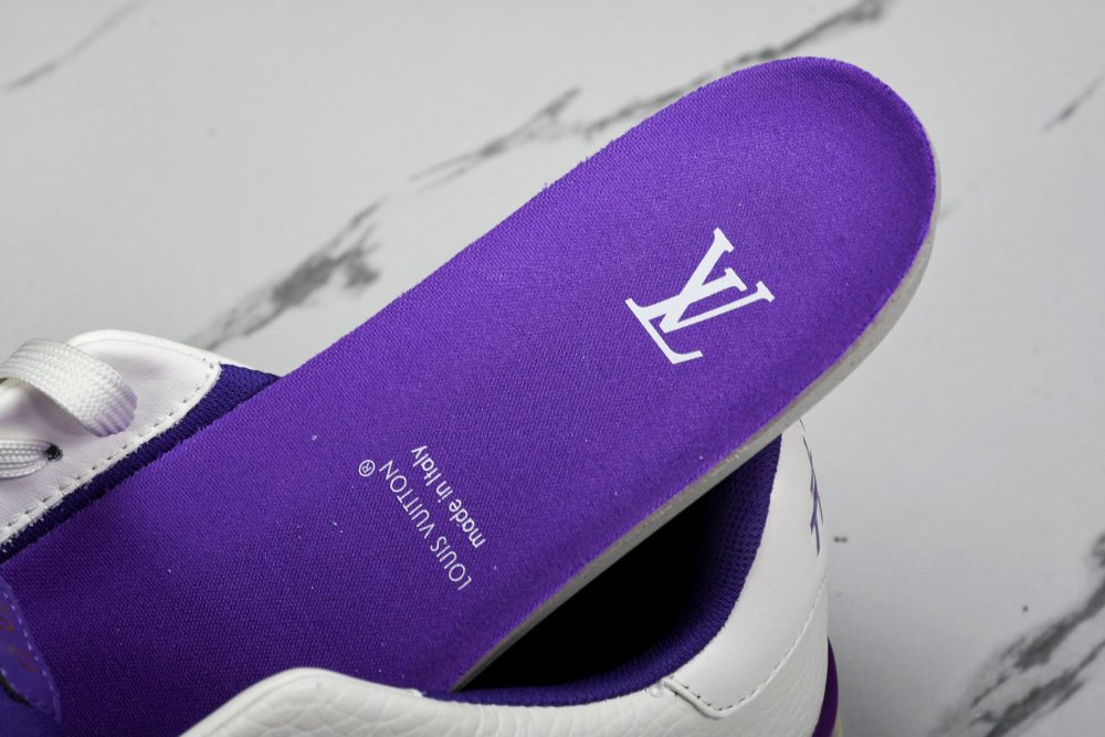 Louis Vuittоп Trainer Low 'Signature White Violet' - Image 13